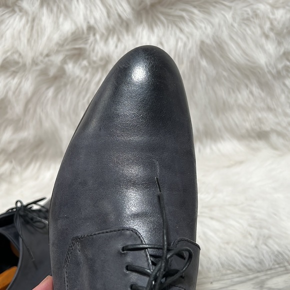 Hugo Boss Men\'s Derby Lace-up in Navy Blue Destress size 43 10 USA